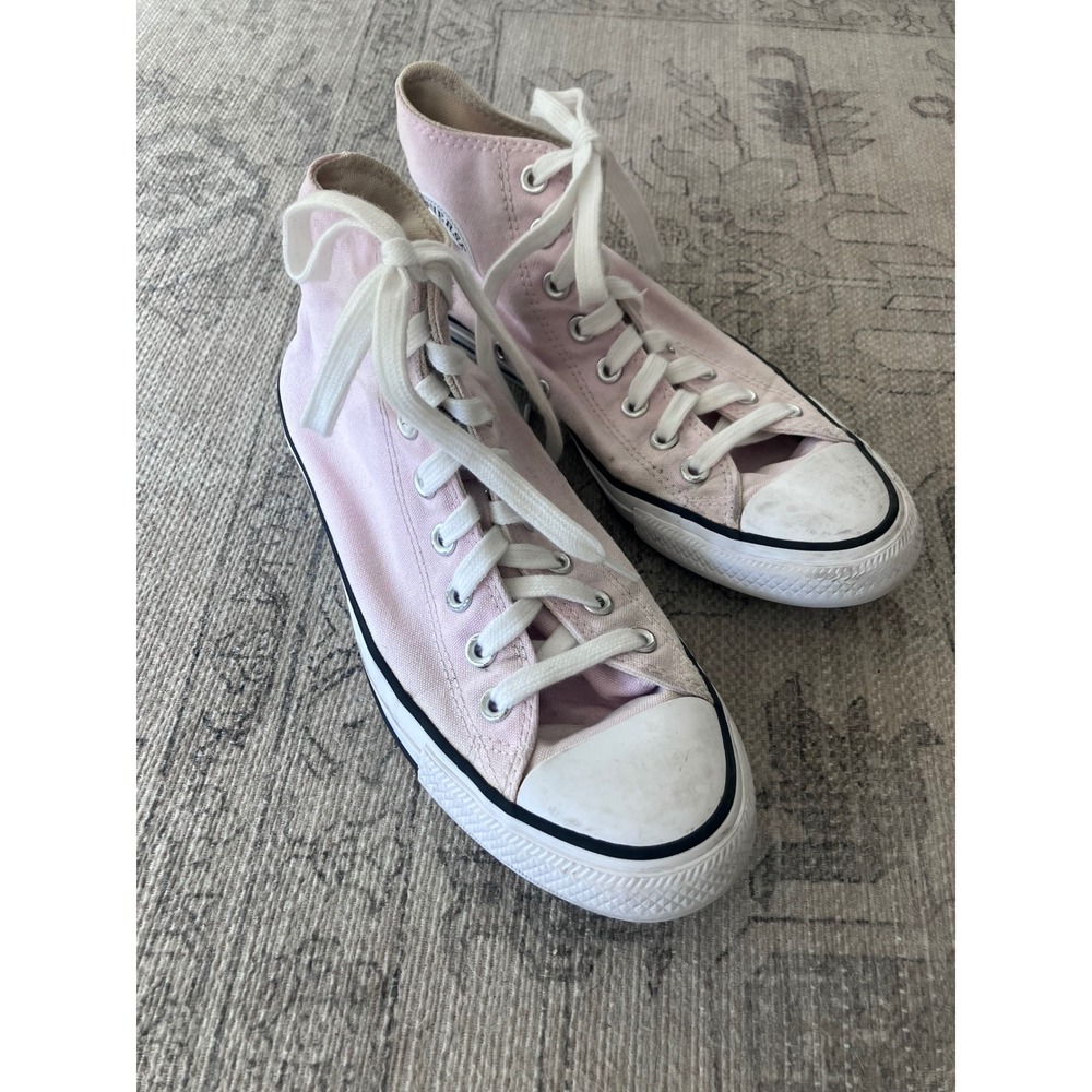Converse Women High Top Sneakers 9 Pink Chuck Taylor All Star A08580F
